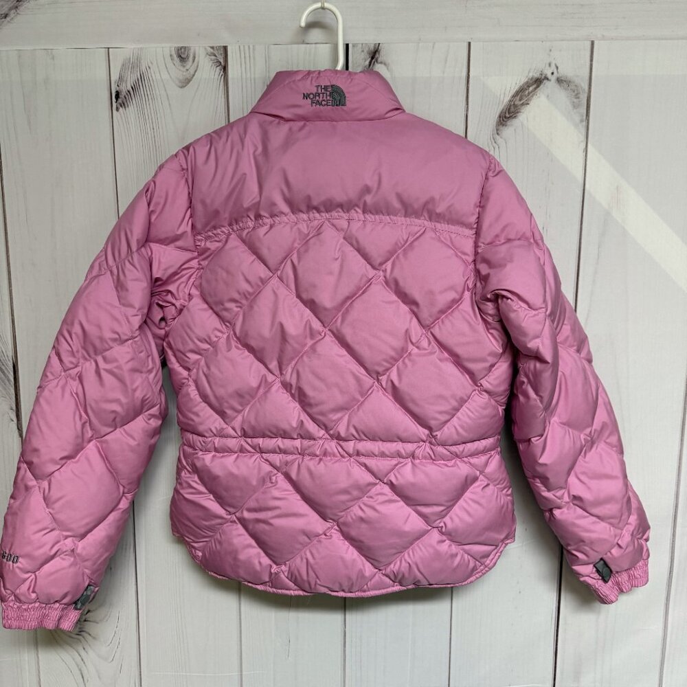 The North Face Women’s 600 Down Quilted Jacket Small Pink‎ EUC - Picture 2 of 13